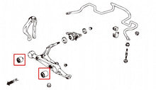Load image into Gallery viewer, Hard Race Front LCA Bushes - EG/DC