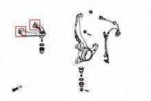 Load image into Gallery viewer, Hard Race Front Upper Control Arm Bushes - EK