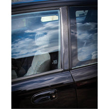 Load image into Gallery viewer, Blast Carbon Carbon Fibre B Pillar Trim Set - EK 2/3dr