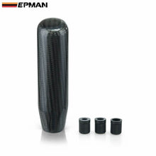 Load image into Gallery viewer, EPMAN Universal Carbon Fibre Gear Knob - 130mm