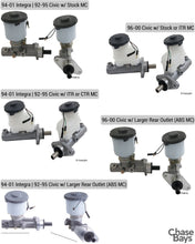 Load image into Gallery viewer, Chase Bays Tucked Brake Line Kit - EG/DC