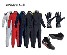 Load image into Gallery viewer, OMP First S FIA Race Gear Kit