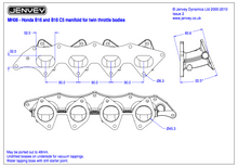 Load image into Gallery viewer, Jenvey TBP45 Throttle Body Kit - B16/B18CR