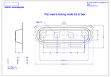 Load image into Gallery viewer, Jenvey Carbon Airbox Backplate