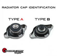 Load image into Gallery viewer, SpeedFactory High Pressure Black Radiator Cap - Type A