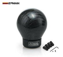 Load image into Gallery viewer, EPMAN Universal Carbon Fibre Gear Knob - Spherical