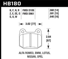 Load image into Gallery viewer, Hawk Performance HP+ Rear Brake Pads - EVO/WRX/350Z (Brembo)