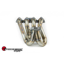 Load image into Gallery viewer, SpeedFactory Stainless Top Mount Turbo Manifold - B Series