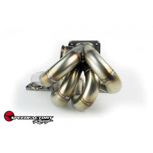 Load image into Gallery viewer, SpeedFactory Stainless Top Mount Turbo Manifold - B Series