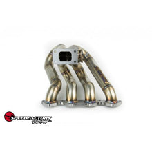 Load image into Gallery viewer, SpeedFactory Stainless Top Mount Turbo Manifold - B Series