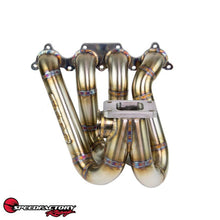 Load image into Gallery viewer, SpeedFactory Top Mount Stainless Turbo Manifold - D Series