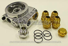 Load image into Gallery viewer, Greddy Universal Thermostatic Remote Oil Filter/Cooler Plate