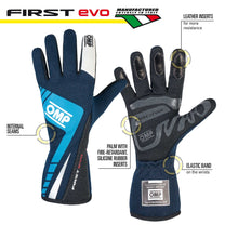 Load image into Gallery viewer, OMP FIA First Evo Race Gloves
