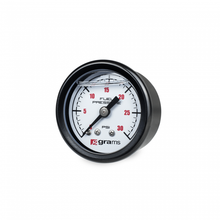 Load image into Gallery viewer, Grams Performance Fuel Pressure Gauge - 0-30psi