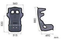 Load image into Gallery viewer, OMP FIA Race Seat - HTE-R 400