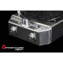 Load image into Gallery viewer, SpeedFactory Universal Race Radiator W' Shroud/Fan Kit