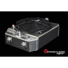 Load image into Gallery viewer, SpeedFactory Universal Race Radiator W' Shroud/Fan Kit