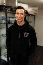 Load image into Gallery viewer, Speed Science Lightweight Zip-Up Logo Hoodie
