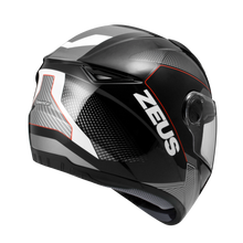 Load image into Gallery viewer, Zeus 811 Racing Helmet Black/Red