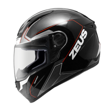 Load image into Gallery viewer, Zeus 811 Racing Helmet Black/Red